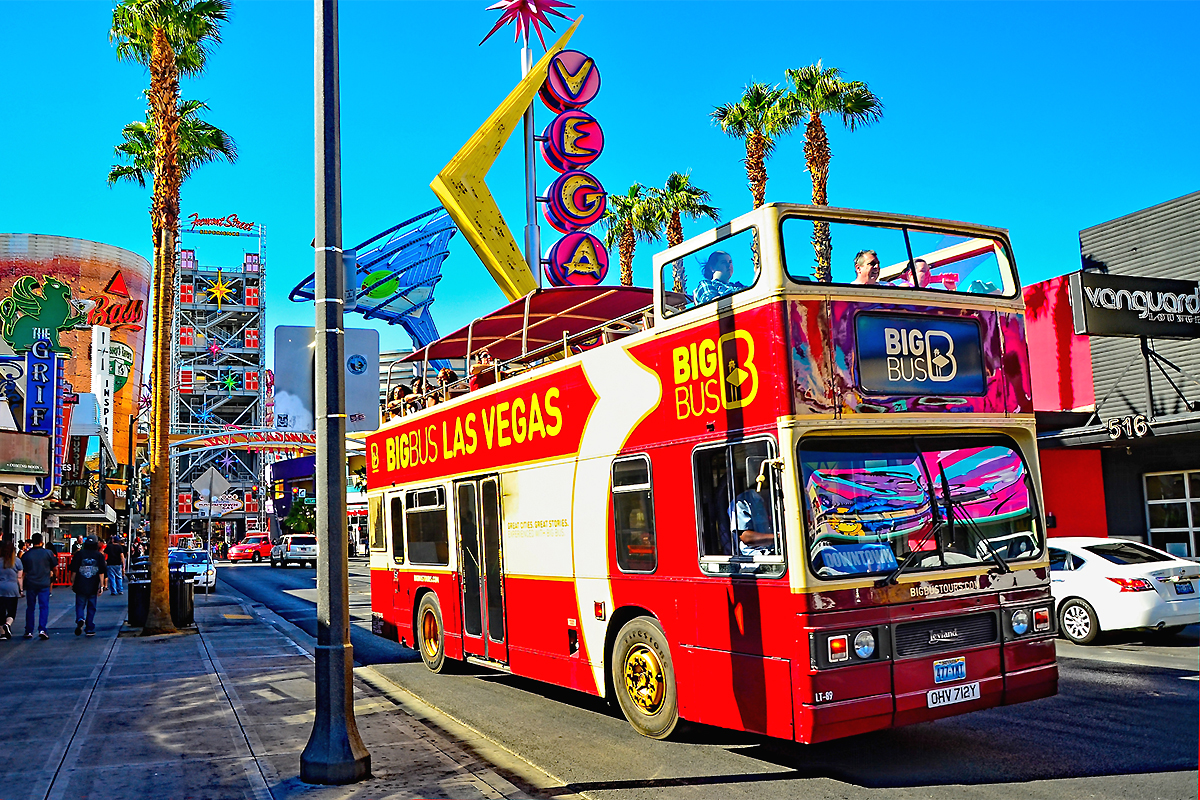 las vegas tourist bus