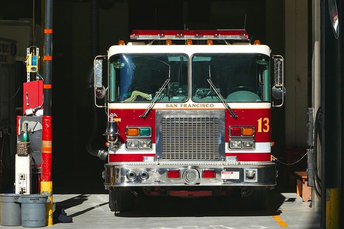 camion de pompiers San Francisco